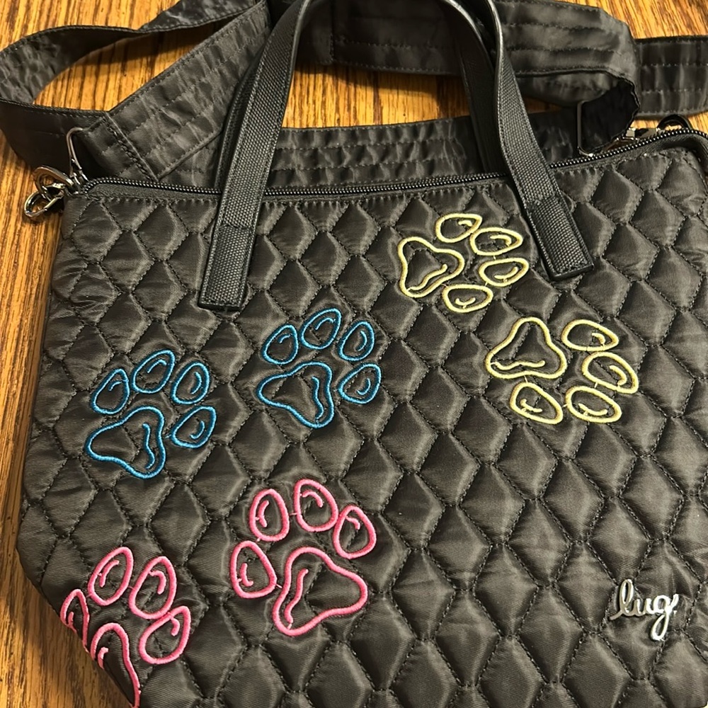 Lug Paw Print Bag